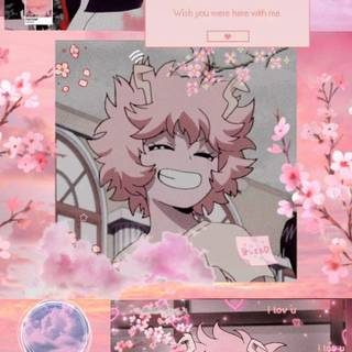 Anime Mina MHA wallpaper