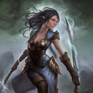 Elf warrior wallpaper