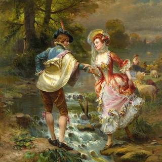 European art wallpaper