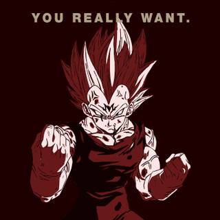 Vegeta motivation wallpaper