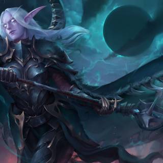 Elf warrior wallpaper