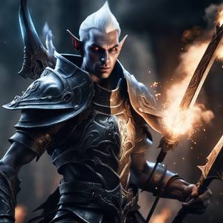 Elf warrior wallpaper