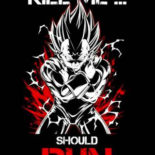 Vegeta motivation wallpaper