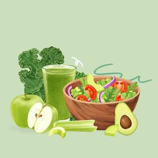 Healthy diet wallpaper