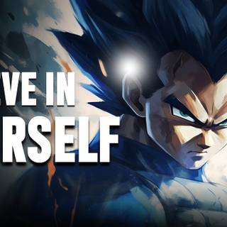 Vegeta motivation wallpaper
