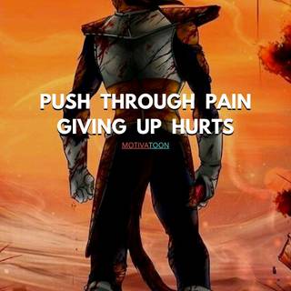 Vegeta motivation wallpaper