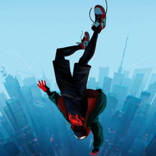 Spider-Man Miles Morales iPhone wallpaper