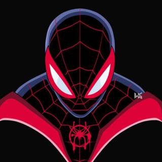 Spider-Man Miles Morales iPhone wallpaper