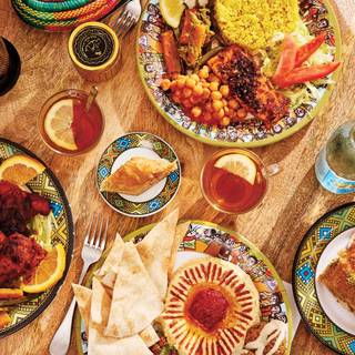 Traditional food wallpaper