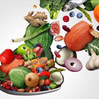 Healthy diet wallpaper