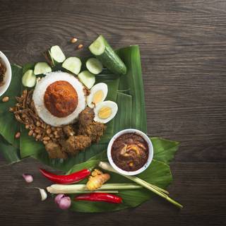 Traditional food wallpaper