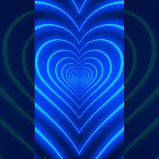 Heart tunnel desktop wallpaper