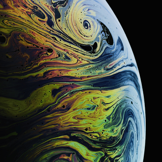 iPhone XS Earth wallpaper