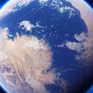 iPhone XS Earth wallpaper