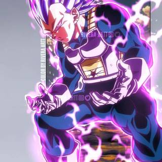 Ultra Ego Vegeta iPhone wallpaper