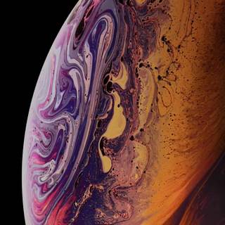 iPhone XS Earth wallpaper