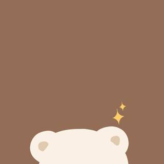 iPhone cute bear wallpaper