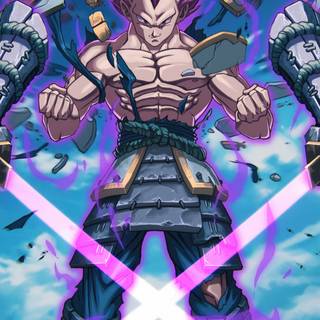 Ultra Ego Vegeta iPhone wallpaper