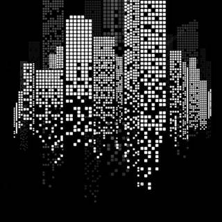 Aesthetic iPhone 11 black wallpaper