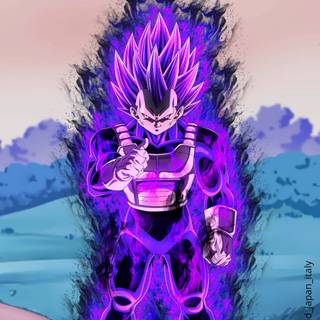 Ultra Ego Vegeta iPhone wallpaper