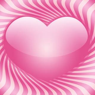 Heart tunnel desktop wallpaper