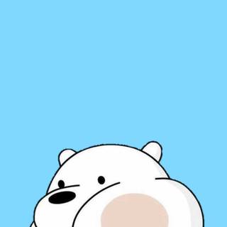 iPhone cute bear wallpaper
