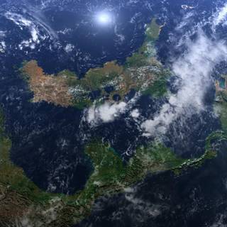 iPhone XS Earth wallpaper