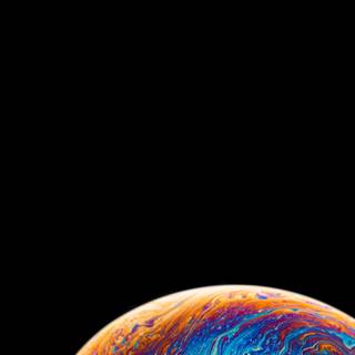 iPhone XS Earth wallpaper