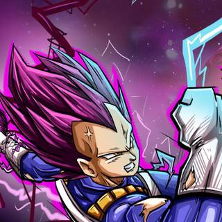 Ultra Ego Vegeta iPhone wallpaper