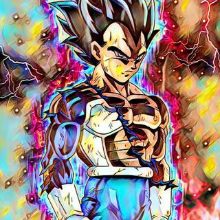 Ultra Ego Vegeta iPhone wallpaper
