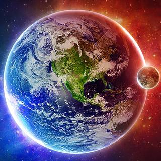 iPhone XS Earth wallpaper