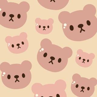 iPhone cute bear wallpaper