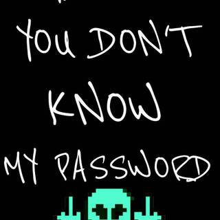 Enter password wallpaper