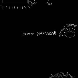 Enter password wallpaper