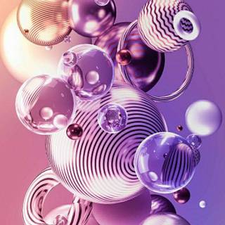 Pink violet wallpaper