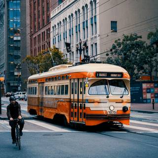 Public transport wallpaper