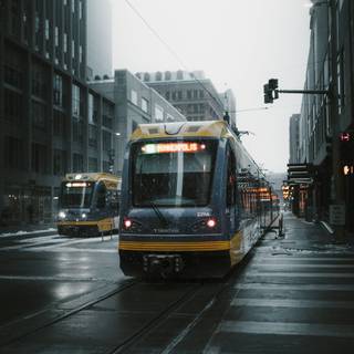 Public transport wallpaper