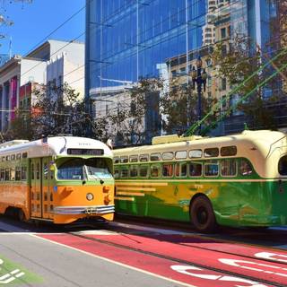 Public transport wallpaper