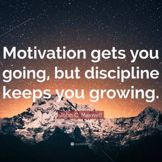 Descipline wallpaper