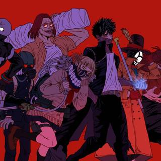 MHA League of Villains wallpaper