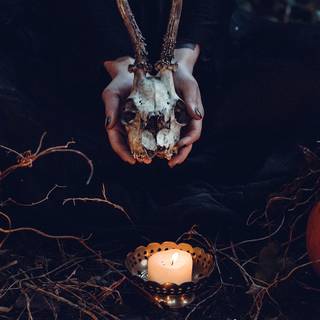 Halloween pumpkins desktop HD wallpaper