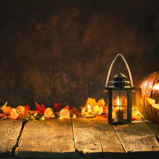 Halloween pumpkins desktop HD wallpaper