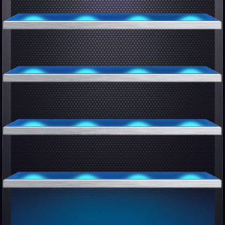 Shelf phone wallpaper