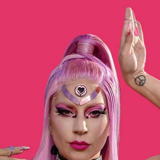 Lady Gaga iPhone wallpaper
