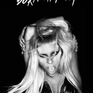 Lady Gaga iPhone wallpaper