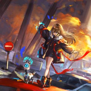 Anime 8k phone wallpaper