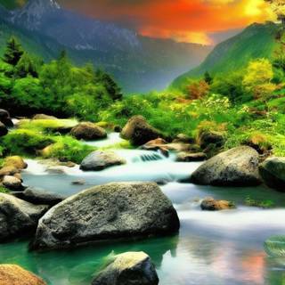Nature iPhone 13 wallpaper