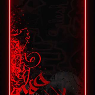 Red iPhone 13 wallpaper