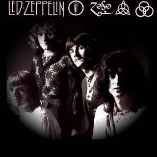 Led Zeppelin logo wallpaper