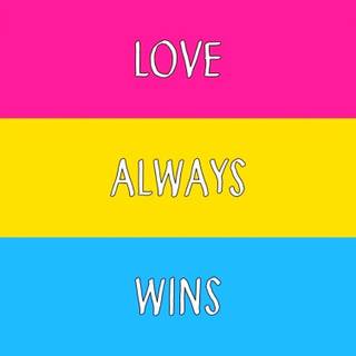 Pansexual phone wallpaper